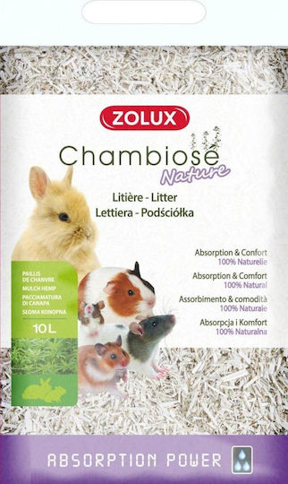 Zolux Chambiose Nature Așchii de lemn pentru Custi Rozatoare 10lt