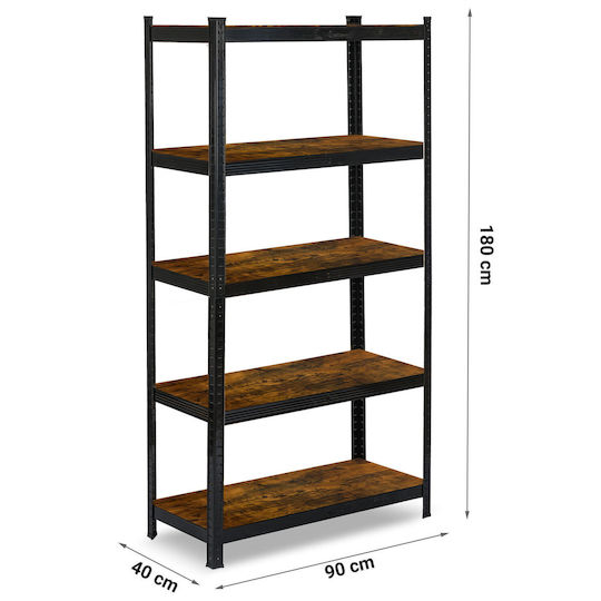 Humberg Dexion Shelf 90x40x180cm With 5 Shelves
