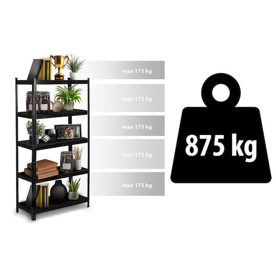 Humberg Ραφιέρα Dexion 90x40x180εκ. με 5 Ράφια