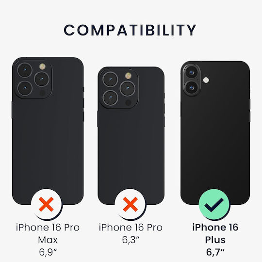 KWmobile Защитен екран 3бр (iPhone 15 Plus)