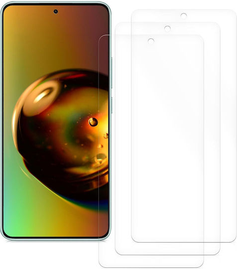 KWmobile Защитен екран 3бр (Redmi Note 14 4G)