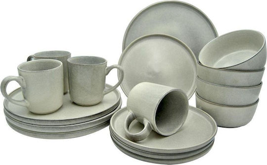 Multicolour Porcelain Dinnerware Set 16pcs