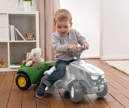 Детска количка John Deere MiniTrac Зелена