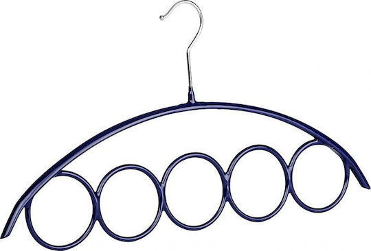 Wenko Olympia Schrankbügel für Schals Metallisch Blau 10660111100 1Stück