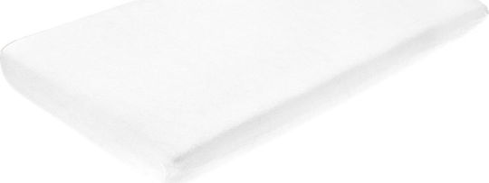 Sensillo Baby Sheet Crib Cotton White 120x60cm
