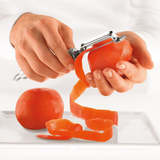 Rosle Obst- & Gemüseschäler/Reiniger aus Edelstahl
