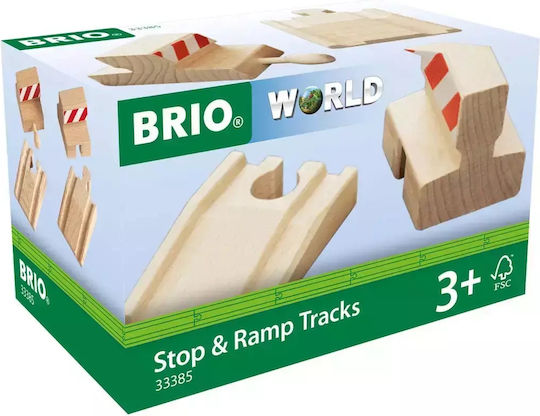 Brio Toys Ramp & Stop Track Pack Railroad Tracks