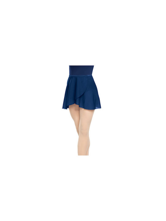 Plie Kids Dance Skirt Light Blue