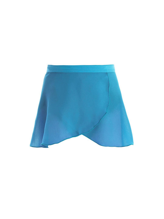 Plie Kids Dance Skirt Turquoise