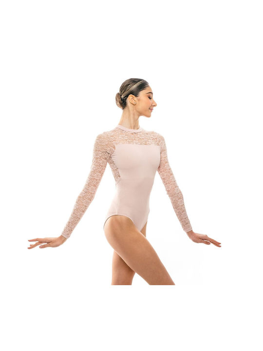 Plie Bodysuit Gray for Ballet