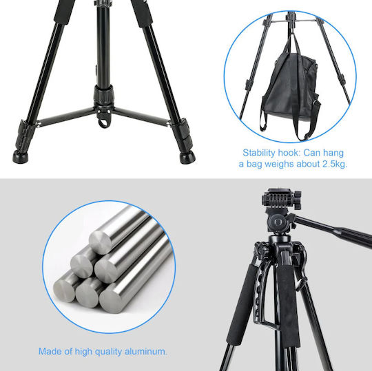 Kamerastative aus Aluminium bis 150cm und Belastbarkeit 3kg