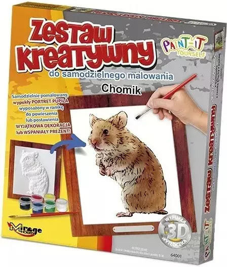 Mirage Боядисване Hamster за Деца 5+ години+ Години