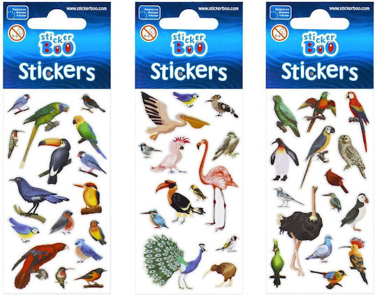 Sticker Boo Stickers (Various Designs) 1pc