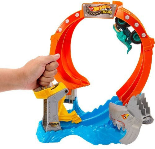 Hot Wheels Писта Акула 1:64 Monster Truck за 4+ Години