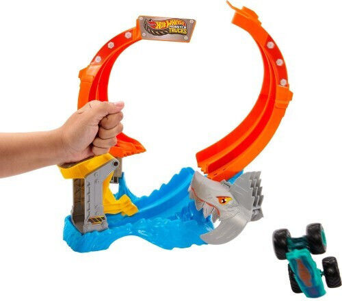 Hot Wheels Писта Акула 1:64 Monster Truck за 4+ Години