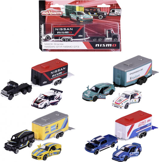 Majorette Vehicles Trailer 4 People