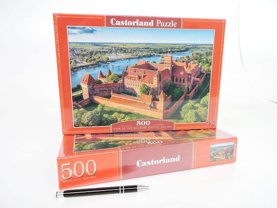 View Of The Malbork Castle, Poland Puzzle 2D 500 Pieces