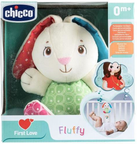 Chicco Окачен Играчка За люлка и количка Playing Rabbit за 0++ Месеца