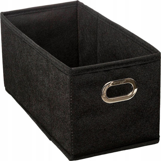 5Five Papier Aufbewahrungsbox Schwarz 15x31x15cm 1Stück