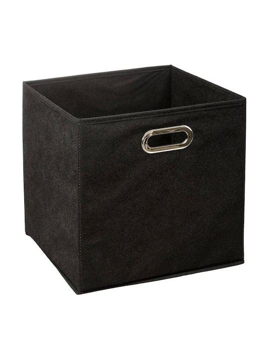 5Five Υφασμάτινο Κουτί Αποθήκευσης Μαύρο 31x31x31cm