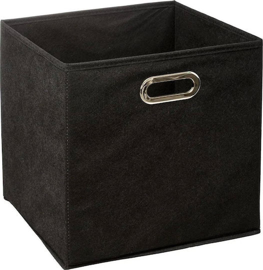 5Five Текстил Кутия за съхранение Черен 31x31x31см 1бр