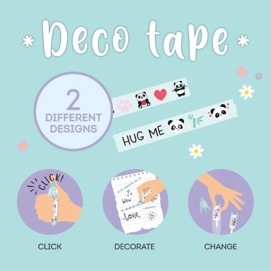 Legami Pen Tape Decoration Deco Tape Panda