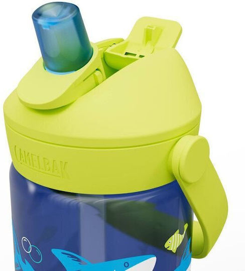 Camelbak Παιδικό Παγούρι Πλαστικό με Καλαμάκι Γαλάζιο 400ml