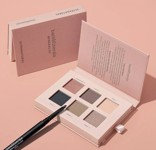 bareMinerals Mineralist Paletă cu Farduri de Pleoape Formă Solidă Lemn de trandafir 7.8gr