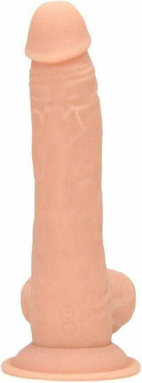 Loving Joy Realistic Vibrator cu Telecomandă 21cm Flesh