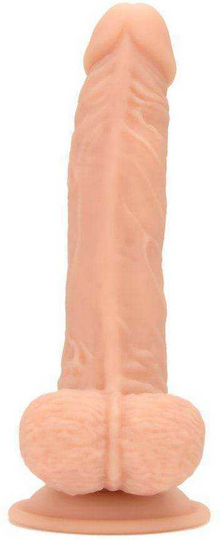 Loving Joy Realistic Vibrator cu Telecomandă 21cm Flesh