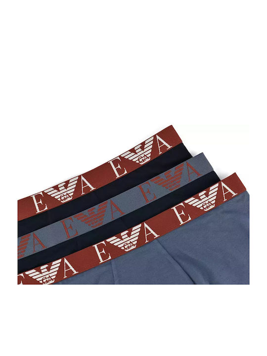 Men's Boxers Armani Blue-vin-indigo 3Pack
