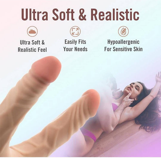 Blush Διπλό Dildo Ροζ 30cm