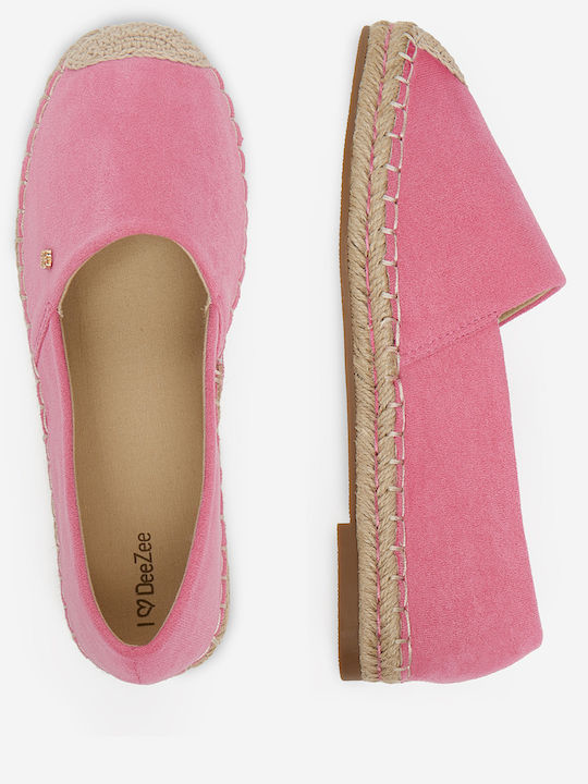 Damen Espadrilles in Rosa Farbe