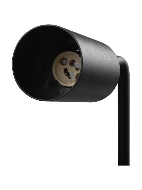Maclean Energy Office Lamp for Socket GU10 in Black Color