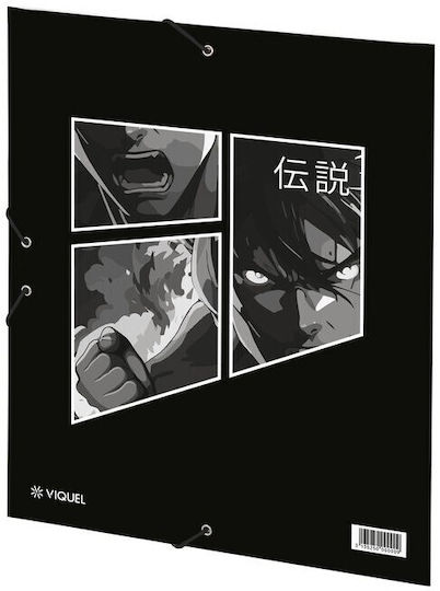 Ντοσιέ Λάστιχο Α4 Tokyo 26x32 Viquel 3135252014424 Nibs Aγopi