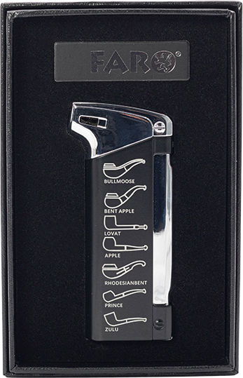 Faro Lighter Flame in Black color