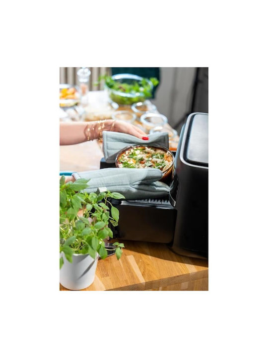 Pyrex Rotund Vas de Gătit Rezistent la Căldură Sticlă 1000ml 1buc