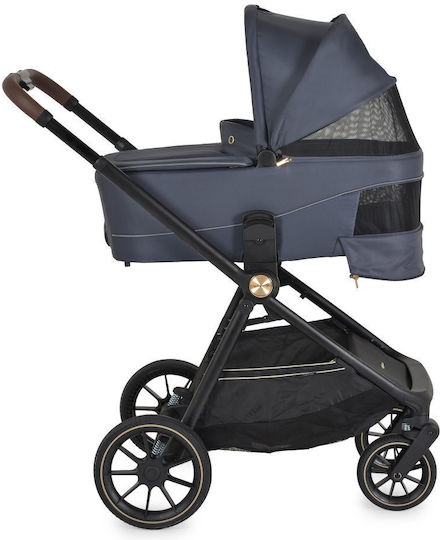 Cangaroo Celebrity Adjustable 2 in 1 Baby Stroller Suitable for Newborn Graystone 8.30kg