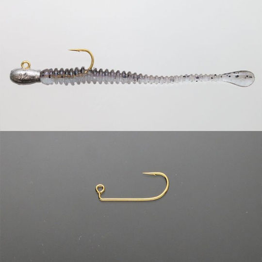 Sled Head Issei Umitaro Levelling Head Thick Shaft Golden Hook 2.5gr