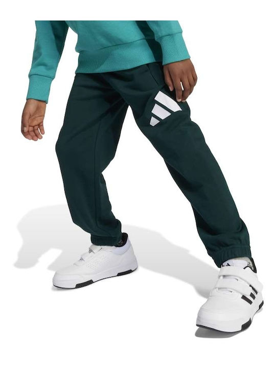 Kinder Sweatpants Set - Jogginganzug Grün 2Stück Badge Sport Logo