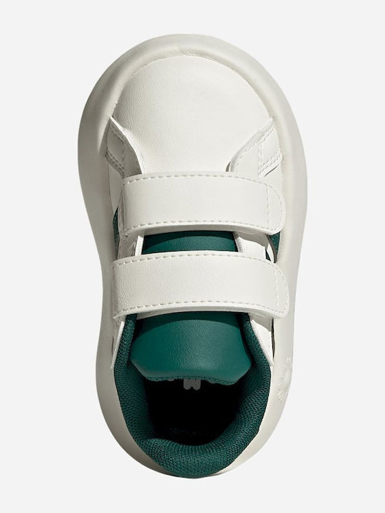 Grand Court 2.0 Παιδικά Sneakers με Σκρατς Λευκά