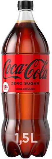Coca-Cola Zero Cola με Ανθρακικό, Χωρίς Ζάχαρη σε Μπουκάλι 6x1500ml