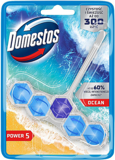 Domestos 50g Ocean Toilet Bowl Cleaner Insert 1 Piece