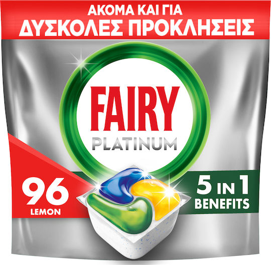 Fairy Platinum 96 Dishwasher Pods