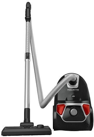 Rowenta Compact Power Ηλεκτρική Σκούπα 750W με Σακούλα 3lt Μαύρη