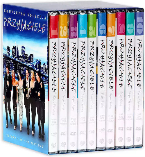 Friends Complete Collection Seasons 1-10 DVD Πολωνική Γλώσσα
