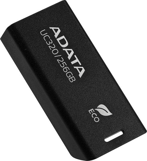Adata Uc320 256GB USB 3.2 Stick Μαύρο