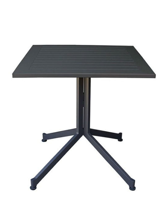Madison Dining Room Set for Small Outdoor Spaces 3 Pieces Anthracite