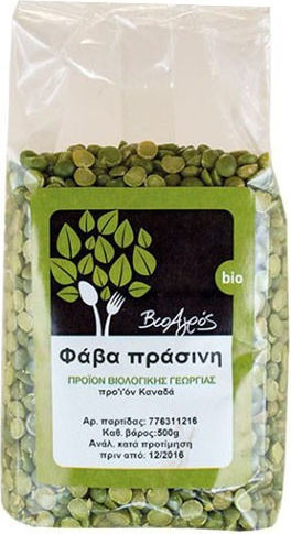 Βιο Αγρός Φάβα Πράσινη Bio 500gr