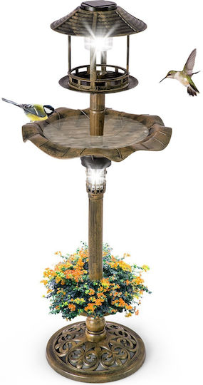 Costway Decorative Stone Garden Metal 43cmx43cmx110cm PZ10007GU